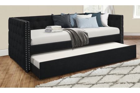 Happy Homes Courage Black Daybed