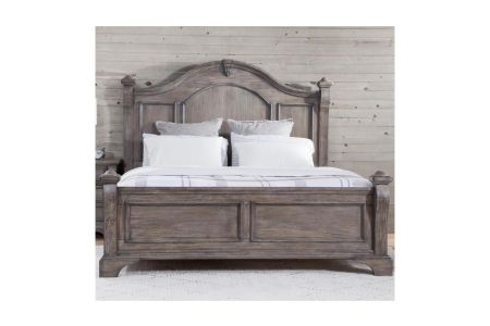 American Woodcrafters Heirloom Bed with Headboard, Footboard and Rails