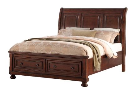 Avalon Sophia Bed with Headboard, Footboard, and Rails