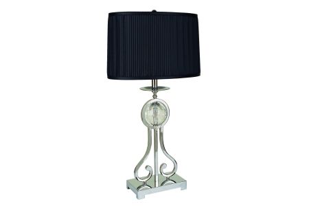 Crown Mark Cantusso Silver Table Lamp