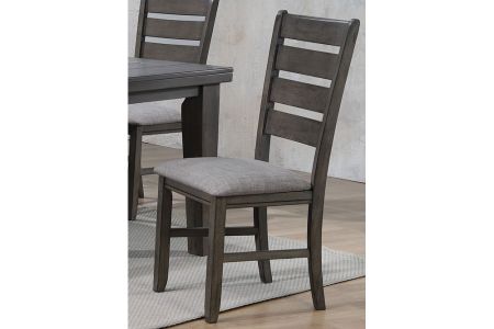 CrownMark Bardstown Grey Pair of Chairs