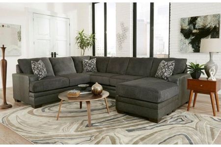 Delta Stallion Charcoal Sectional