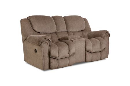 HomeStretch Del Mar Taupe Loveseat