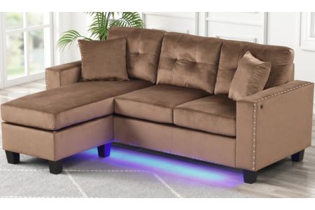 Happy Homes Messi Reversible Sectional