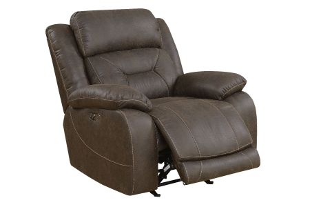 Steve Silver Aria Saddle Brown Power Recliner