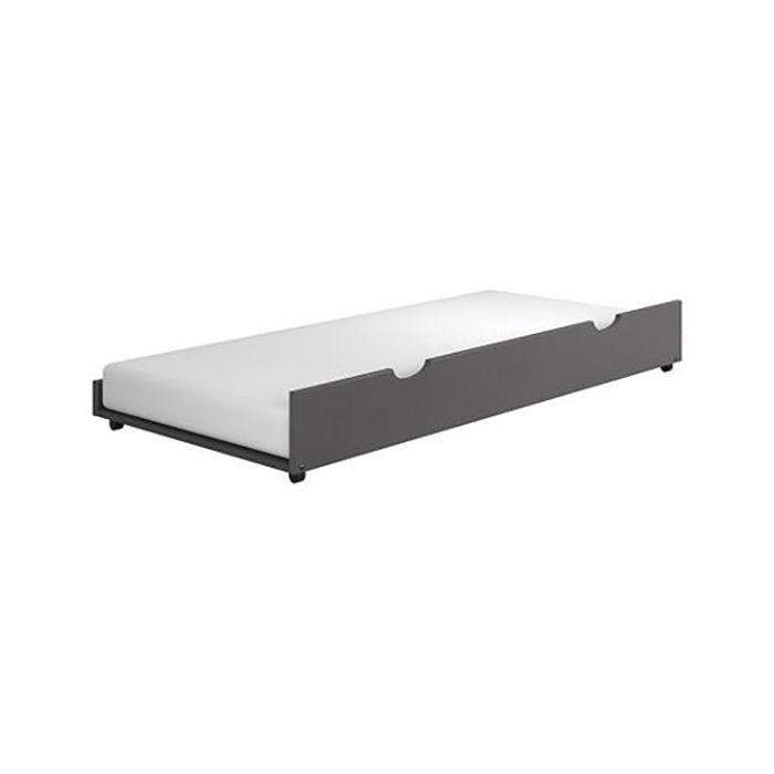 Donco Slate Grey Twin Trundle Bed