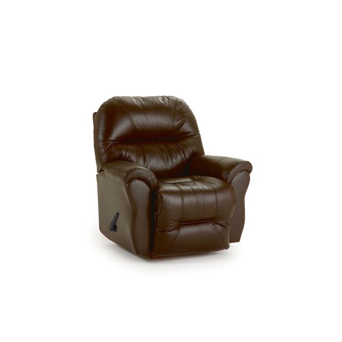 Best Bodie Camel Leather Recliner