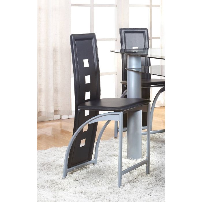 CrownMark Echo Pair of Counter Height Chairs