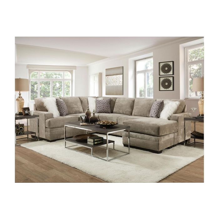 Delta Hearth Cement Sectional