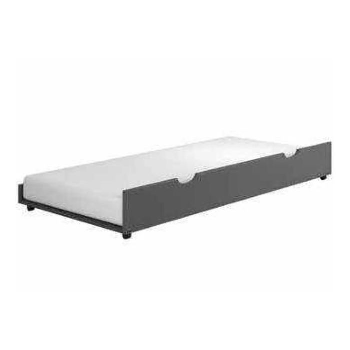 Donco Dark Grey Twin Trundle Bed