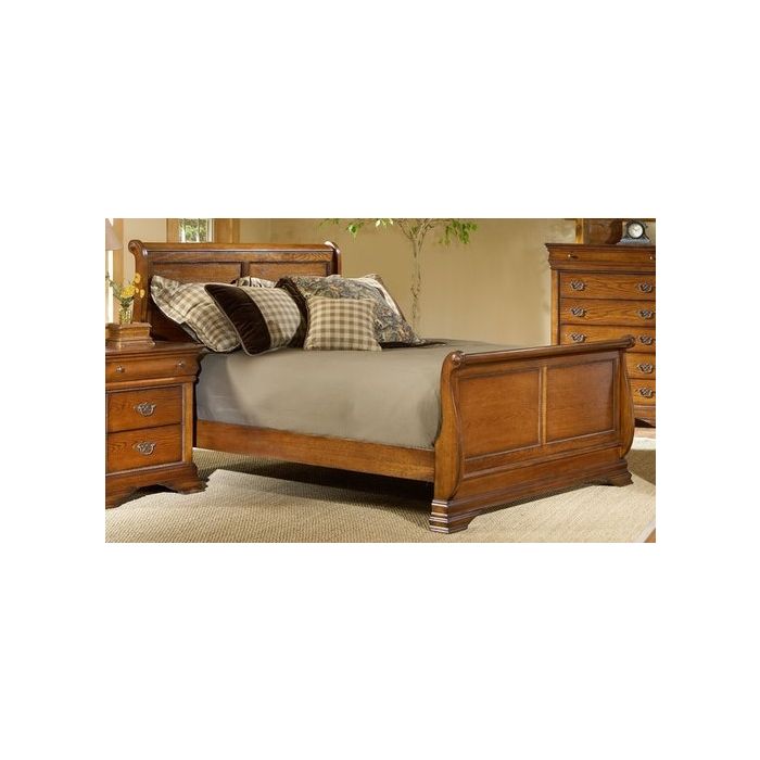 Elements Shenandoah Bed with Headboard, Footboard and Rails