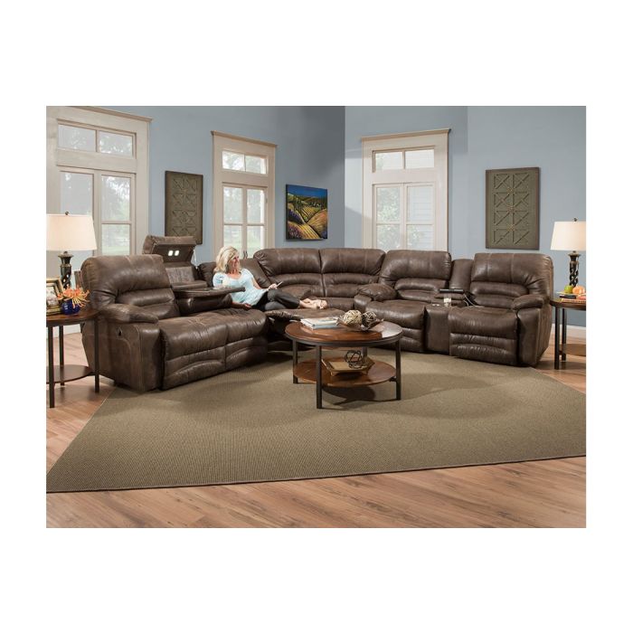 Franklin Legacy Chocolate Sectional