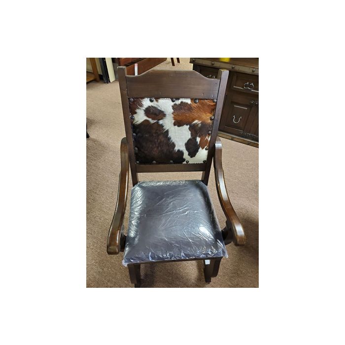 Lone Star Rustic Gran Hacienda Herradura Leather Pair of Side Chairs