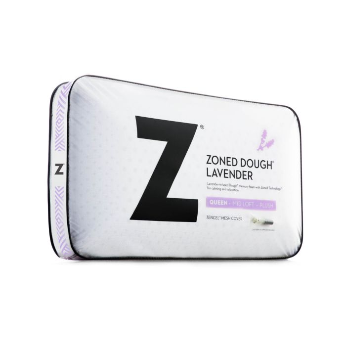 Malouf Zoned Dough Lavender Pillow