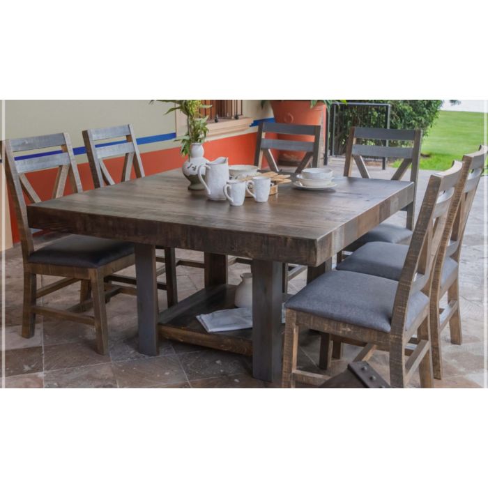 IFD Loft Brown Square 54 Table Collection