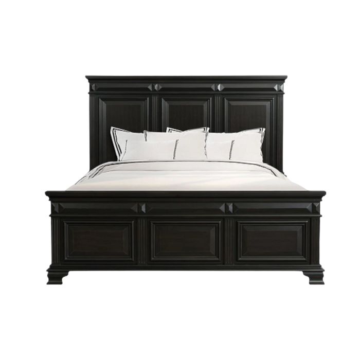 Elements Calloway Black Bed