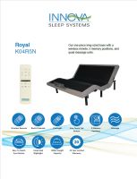 Innova Royal King 1 Piece Adjustable Bed